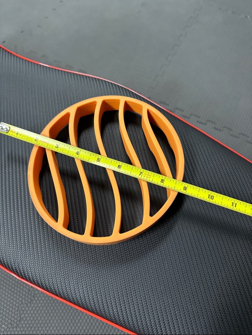 Round Orange Instant Pot Roasting Rack - Picture 3 of 4